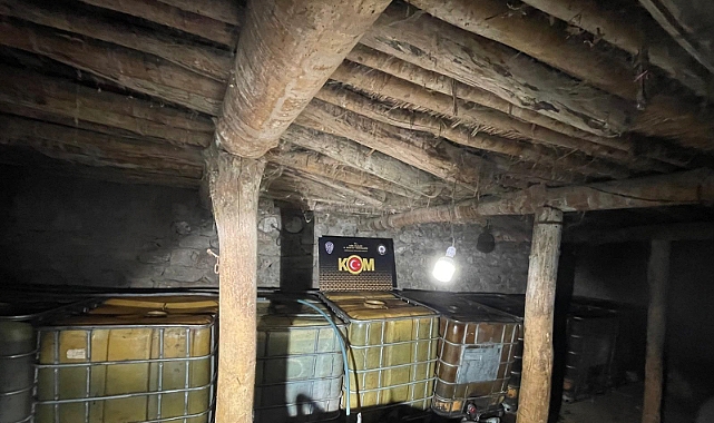 Doğubayazıt’ta Kaçak Akaryakıt Operasyonu