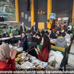 Ağrı’da üniversite sınavına hazırlık kampı kapsamında kahvaltı etkinliği