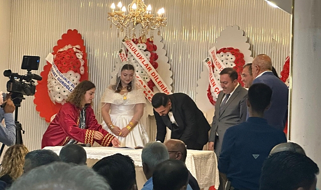 Harun Budak ile Beyzanur Yazıcı Dünyaevine Girdi