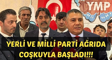 Türkiye’nin Yerli ve Milli Partisi Ağrıda Kongresini Yaptı